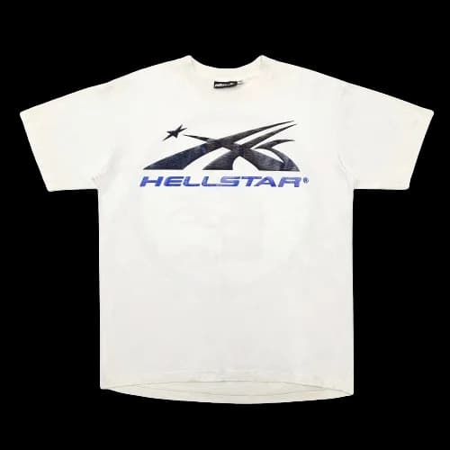 Hellstars White Blue Tee — T-Shirts from Taobao
