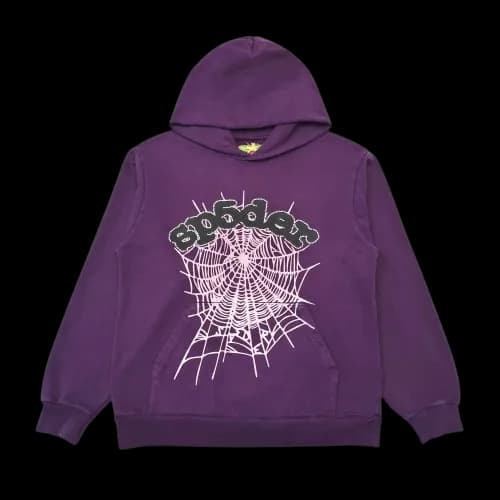 Sp5der Purple Hoodie — Hoodies from Taobao