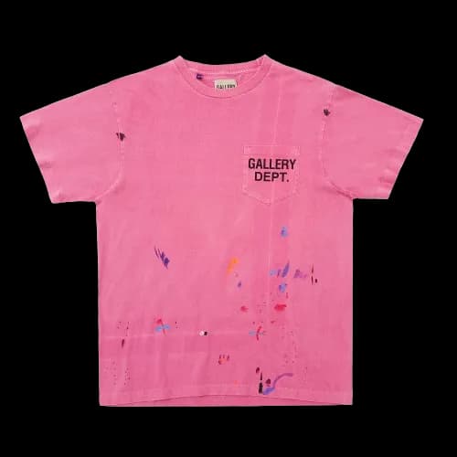 Gallery Dept Pink Tee — T-Shirts from Taobao