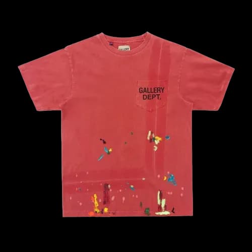 Gallery Dept Red Tee — T-Shirts from Taobao