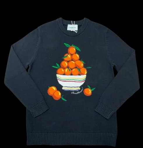 Casablanca Orange Sweater — Hoodies from Weidian