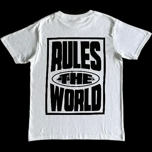 corteiz tee rules the world — T-Shirts from Weidian