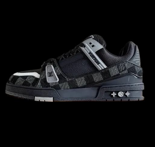 Louis Vuitton Trainer Black — Shoes from Weidian