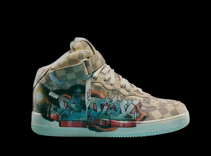 Nike Airforce 1 Mid x Louis Vuitton — Shoes from 1688