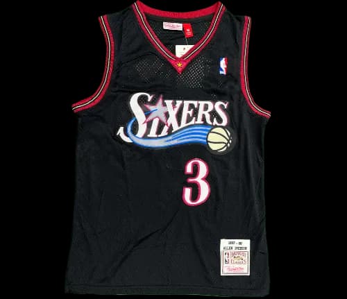 NBA Jersey tanktop Sixers Iverson 76 N.3 — T-Shirts from Weidian