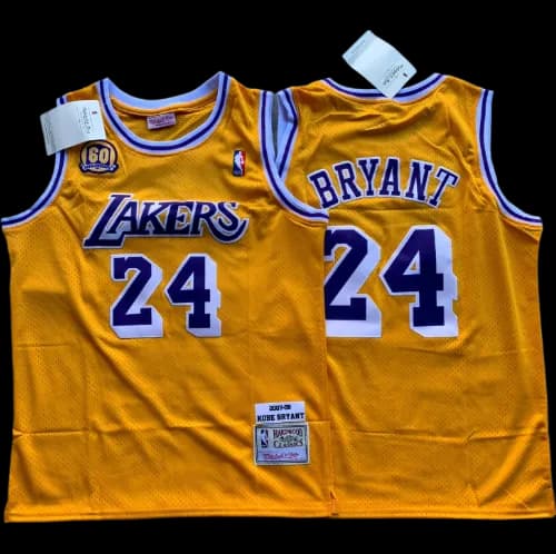 NBA Jersey tanktop lakers kobe Bryant n.24 60th anniversary — T-Shirts from Weidian