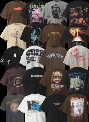 Travis Scott TEES — T-Shirts from Taobao