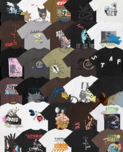 Travis Scott Tees — T-Shirts from Taobao