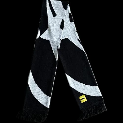 corteiz Scarf wraps Black and White — Accessories from Weidian