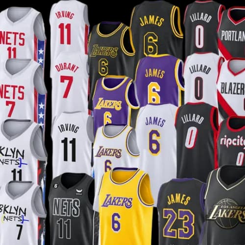 NBA Jersey Tanktop Leakers Trail Blazer Nets — Jerseys from 1688