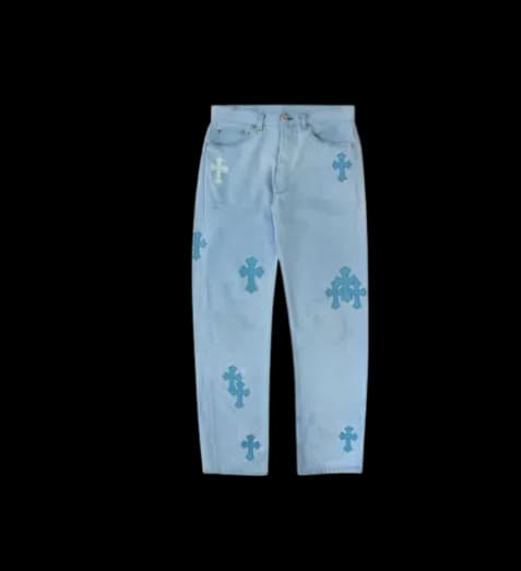 CHROME HEARTS JEANS from Taobao