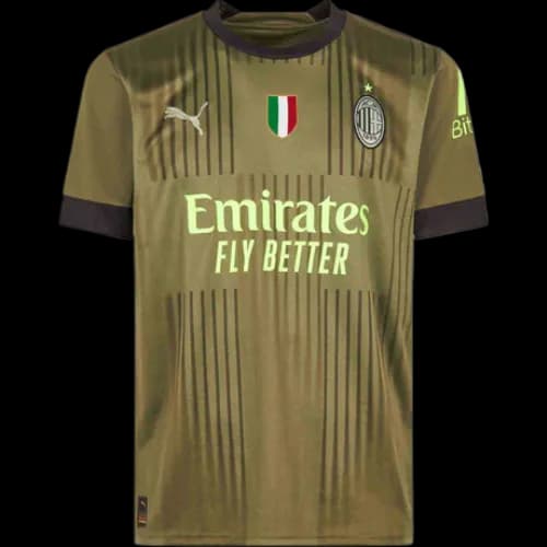 milan football jersey t shirt Green — Jerseys from Weidian