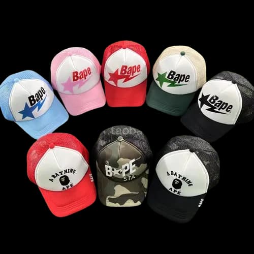Bape cap trucker — Hats from Taobao
