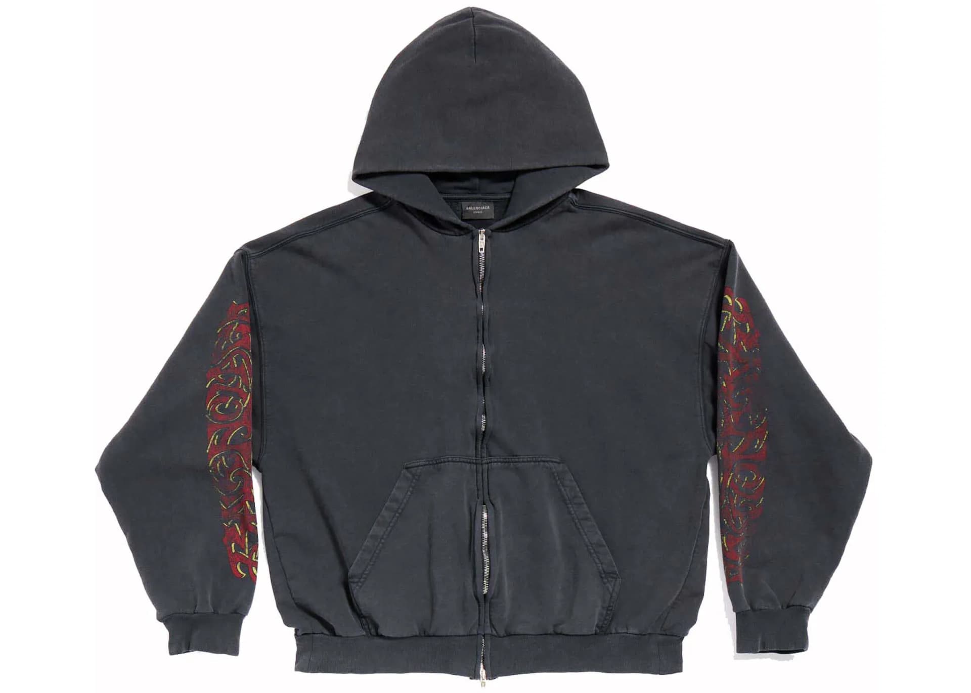 Balenciaga Offshore Zip Up Hoodie — Zipper from Taobao