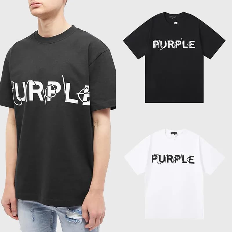 purple brand T shirt from Taobao