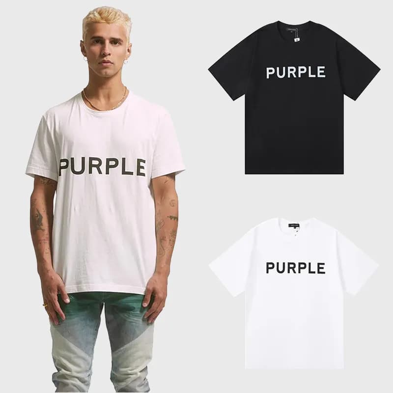 purple brand T shirt from Taobao