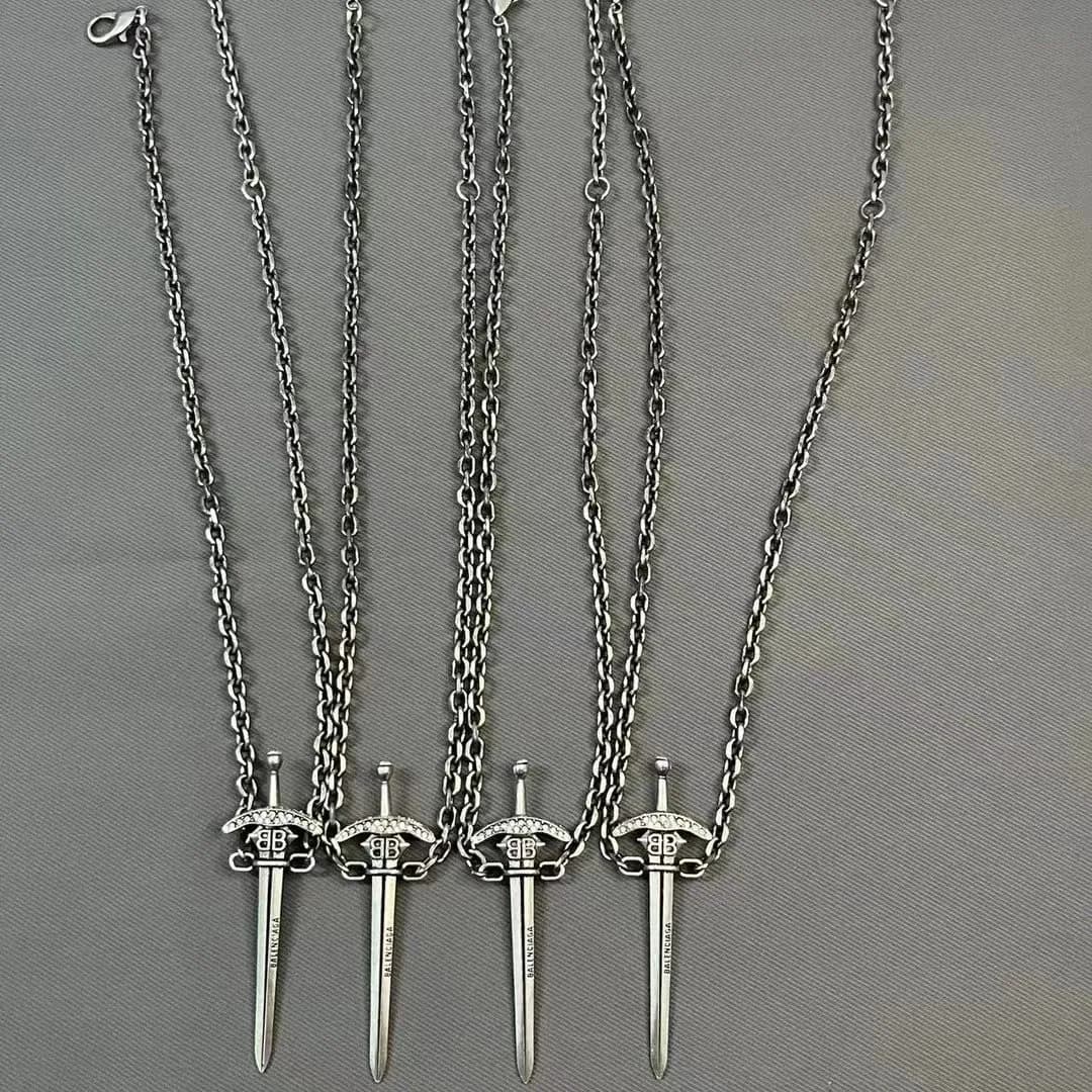 Balenciaga sword necklace — Accessories from Weidian