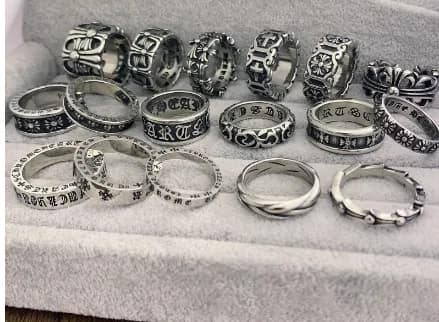 Chrome Hearts rings from Taobao