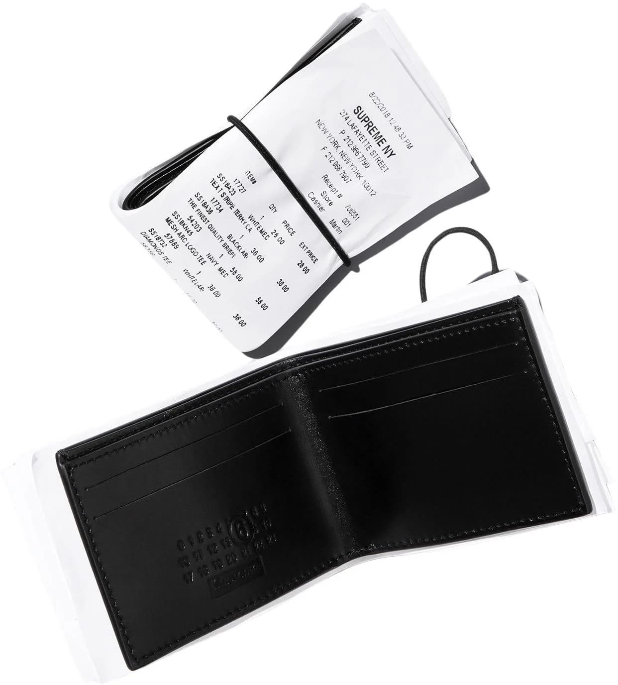 Supreme x MM6 Receipt Wallet from Taobao