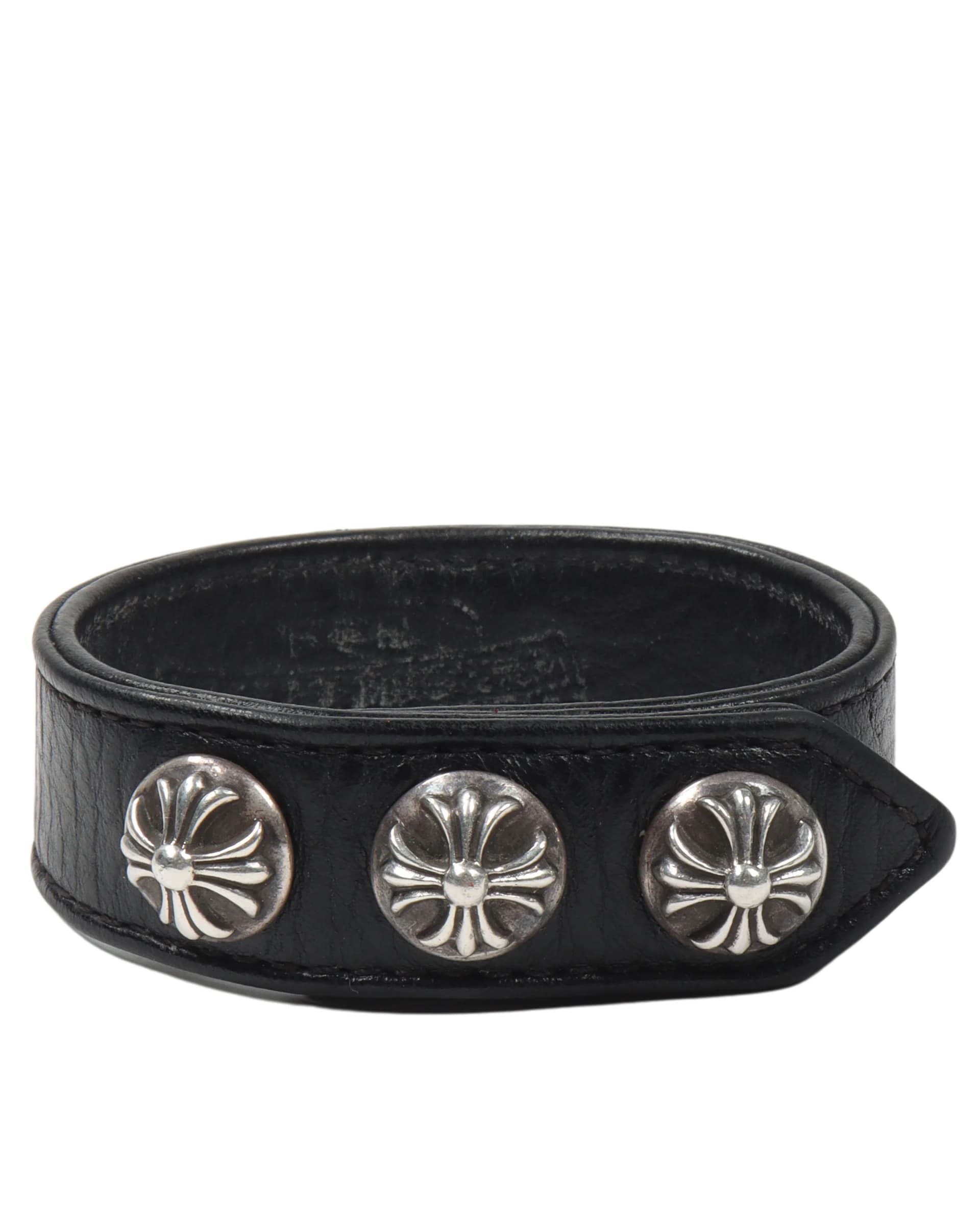 Chrome Hearts Leather Bracelet 3 Styles — Accessories from Taobao