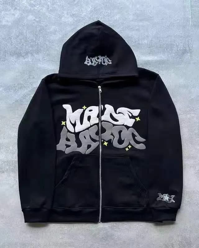 graphic zipup — Hoodies from 1688