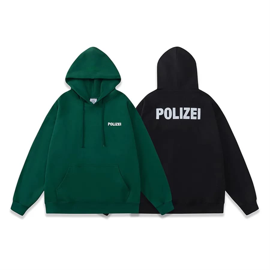 Vetements Polizei Hoodie 2 Styles — Hoodies from Weidian, photo 1 of 2