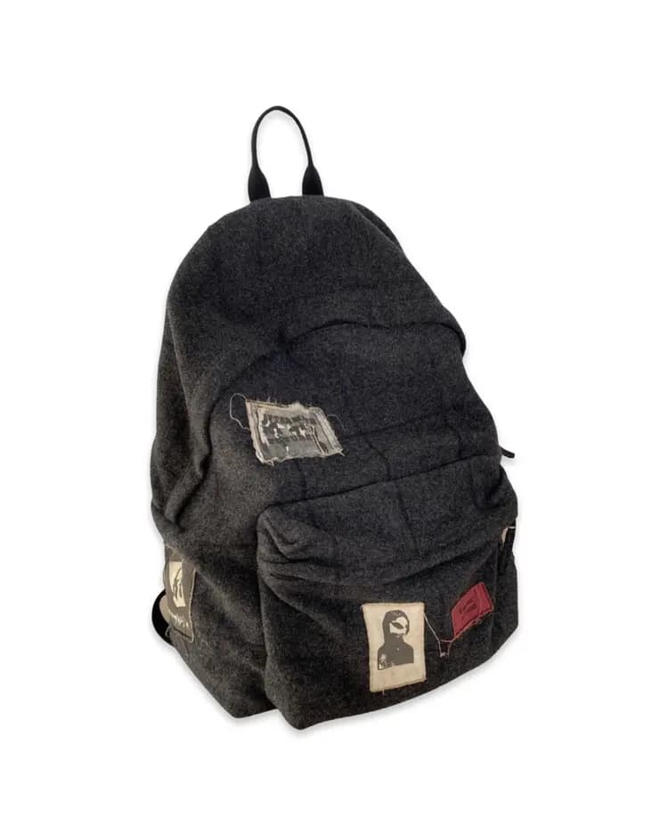 Raf Simons x Eastpak Wool Backpack — Accessories from Weidian
