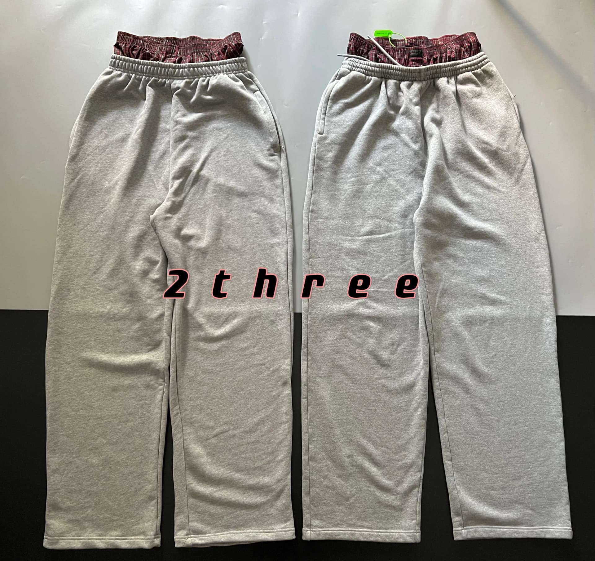 Balenciaga Boxer double waist sweatpants from Taobao