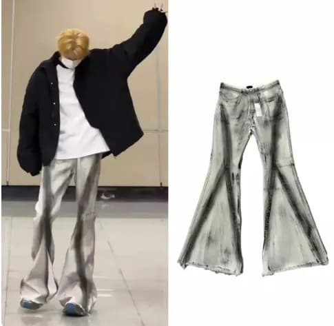 Rick Owens flared denim — Pants from Weidian, photo 1 of 2