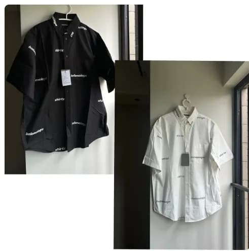 Balenciaga button up — T-Shirts from Weidian