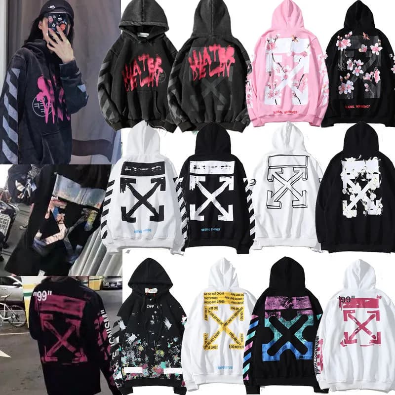 Off white hoodies — Hoodies from Taobao