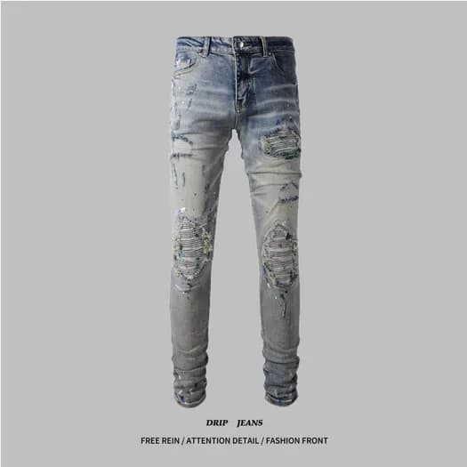 unique skinny slim jeans — Pants from Taobao, photo 2 of 2