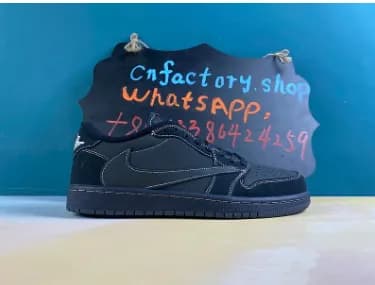 Jordan 1 Retro Low OG SP Travis Scott Black Phantom — Shoes from Weidian, photo 2 of 2