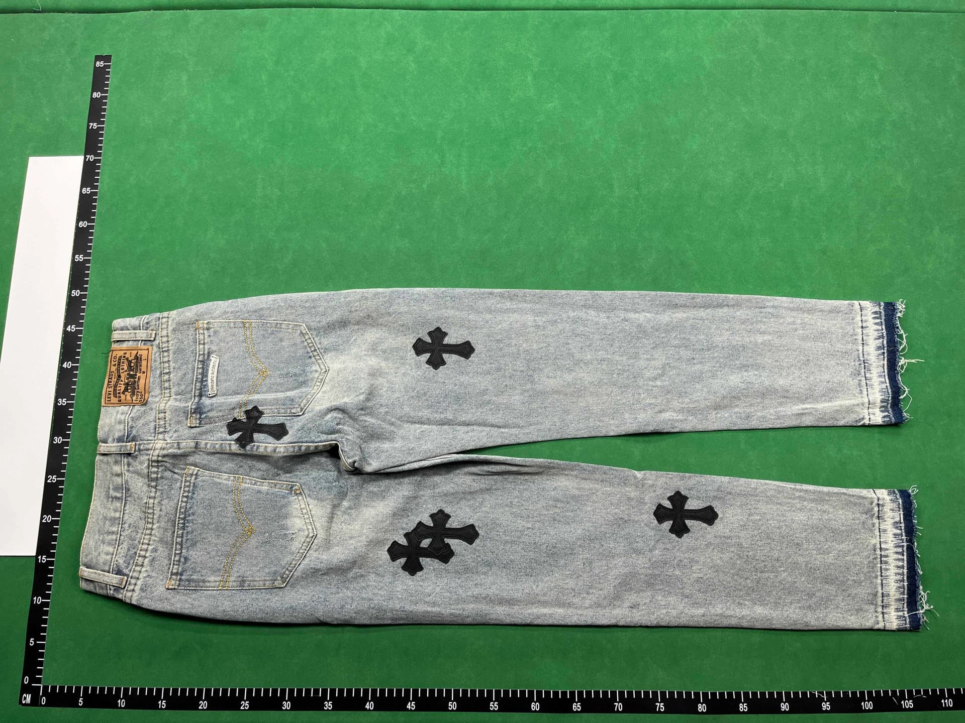 Chrome hearts jeans — product from Weidian, photo 6 of 7