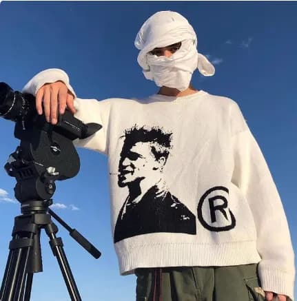 joz divizn knit — Hoodies from Taobao, photo 2 of 2