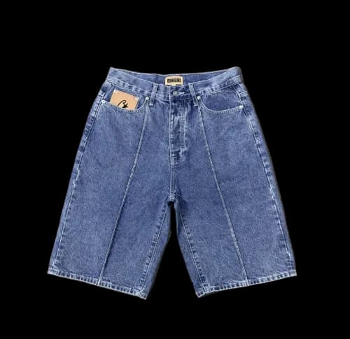 CORTEIZ DENIM SHORTS — product from 1688, photo 2 of 3