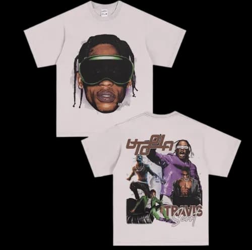 TRAVIS SCOTT FAN TEES — T-Shirts from Taobao, photo 2 of 2