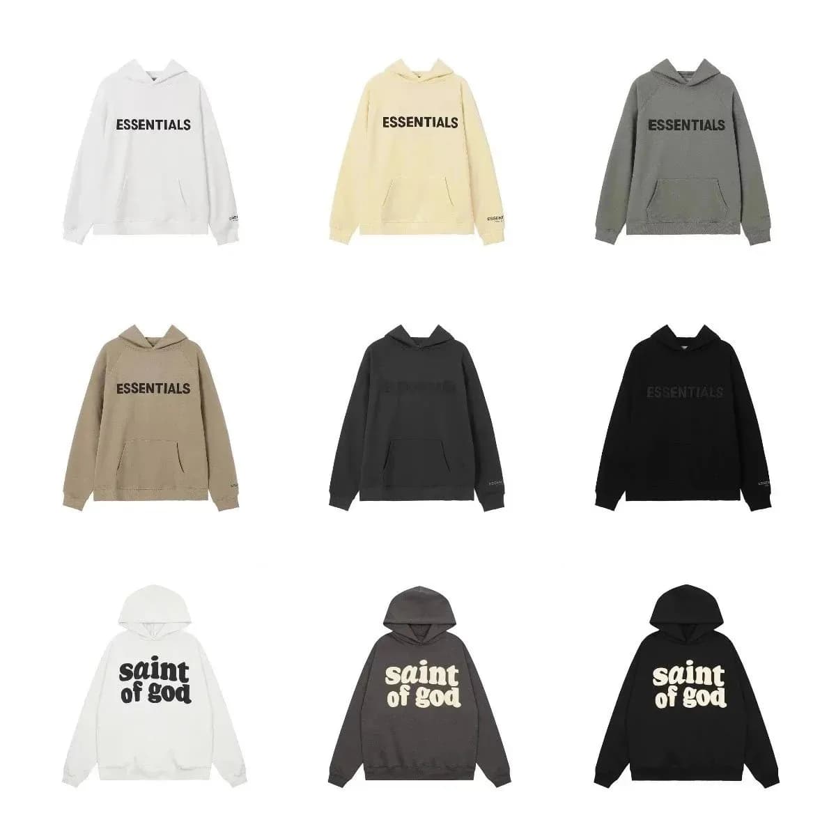 ESSENTIALS HOODIE — Hoodies from Weidian, photo 2 of 2