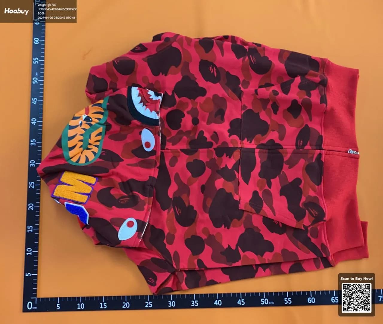 Bape full zip hoodie — product from Taobao, photo 2 of 8