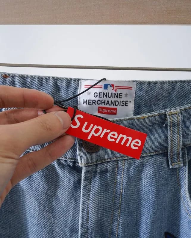 Suprme&MLB pants — Pants from Weidian, photo 2 of 2