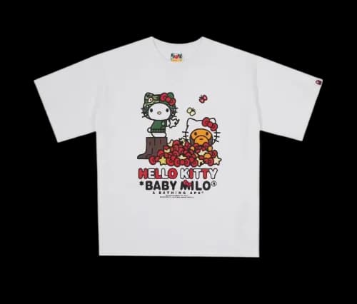 HELLO KITTY X BABY MILO TEE — T-Shirts from Taobao, photo 2 of 2