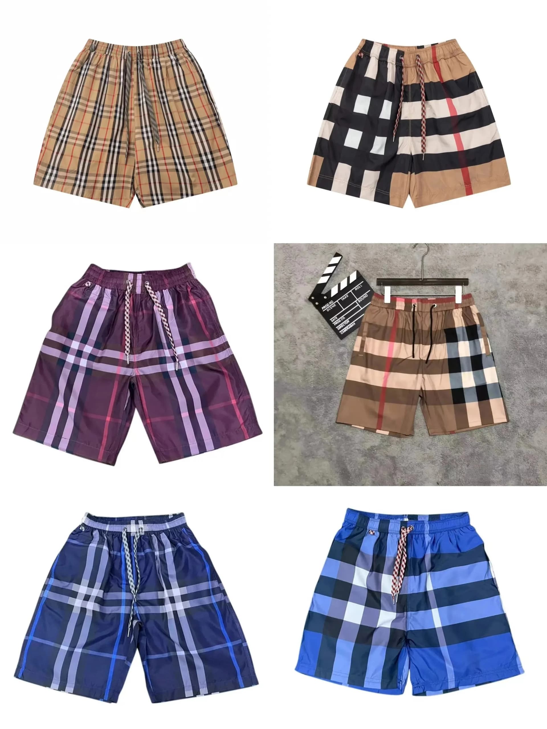Burberry short s 7 colorways — Pants from Weidian, photo 2 of 4