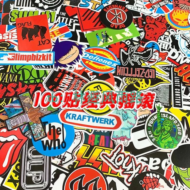 100pcs sticker — Accessories from Taobao, photo 2 of 2