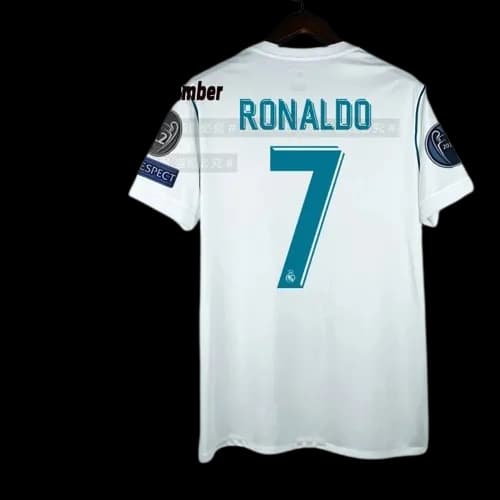 17 18 Real Madrid home jersey Champions League version — product from Weidian, photo 2 of 2