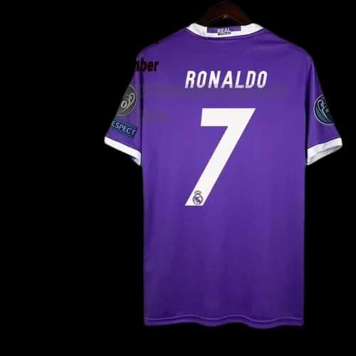 16 17 Real Madrid away football jersey Champions League version — product from Weidian, photo 2 of 2