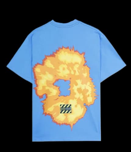 DENIM TEARS FLAME TEE — T-Shirts from 1688, photo 2 of 2