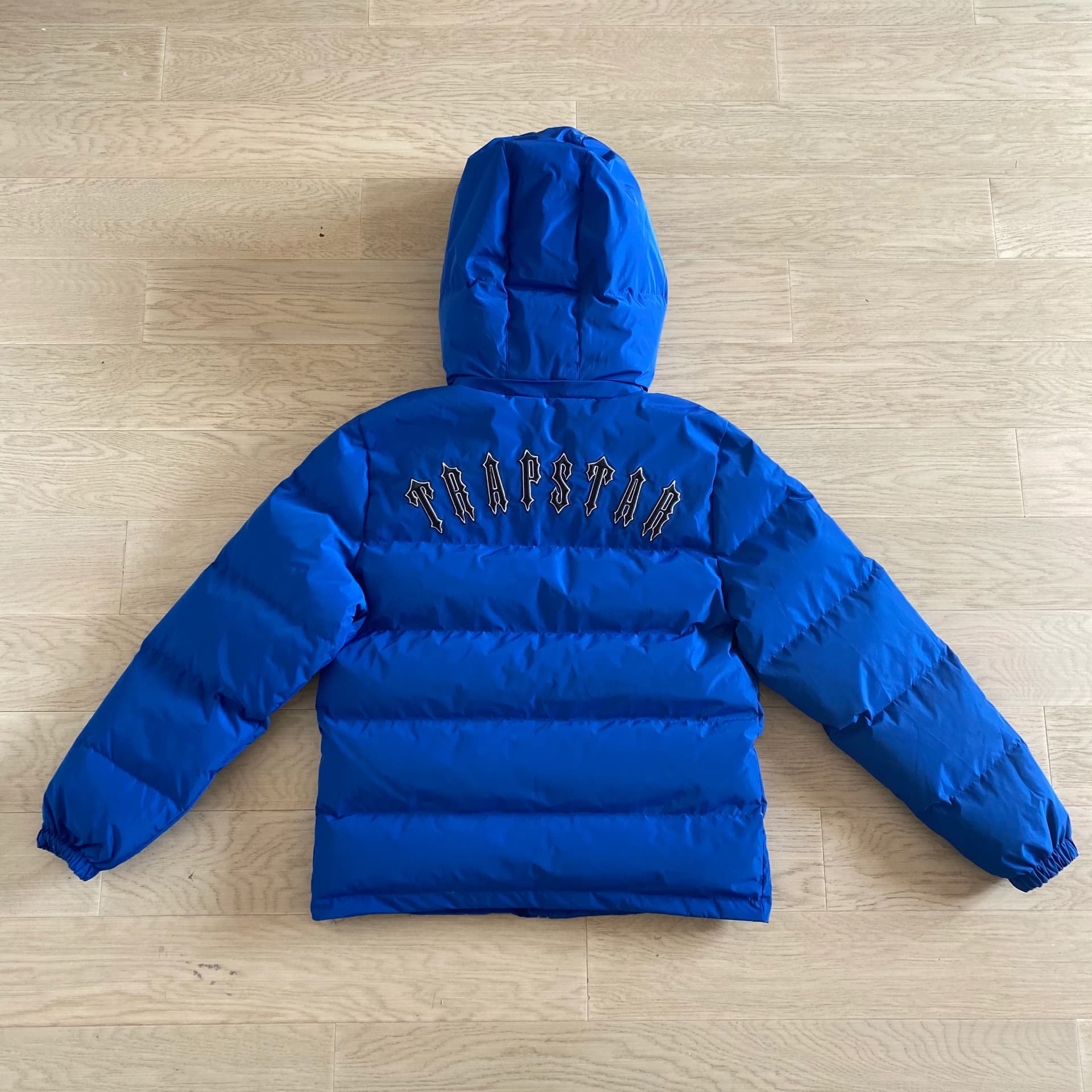 Trapstar Irongate pufferjacket with Detachable Hood Blue — Jackets from Weidian, photo 2 of 2