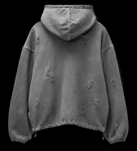 THUG CLUB ROCK HOODIE — Hoodies from Taobao, photo 2 of 2