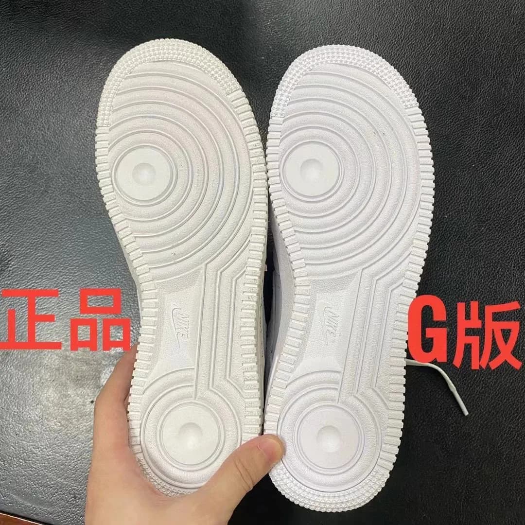 Air force 1 with retail comparison — Shoes from Weidian, photo 2 of 2