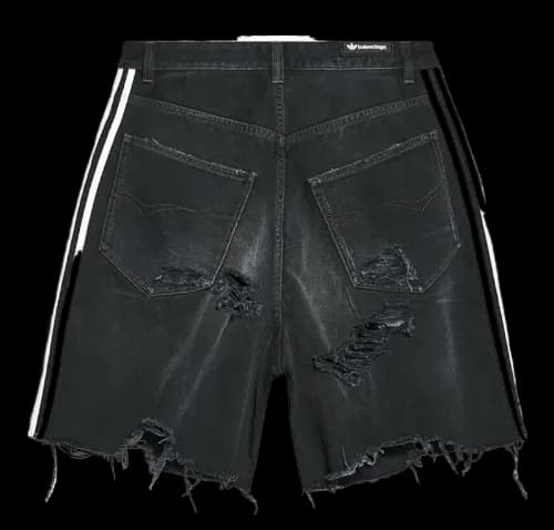 BALENCIAGA ADIDAS SHORTS — Pants from Weidian, photo 2 of 2